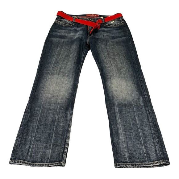 Stash House Denim - Vintage Baggy Y2K Stash House Denim‎ Jeans size 40 Distressed style RN 0100964